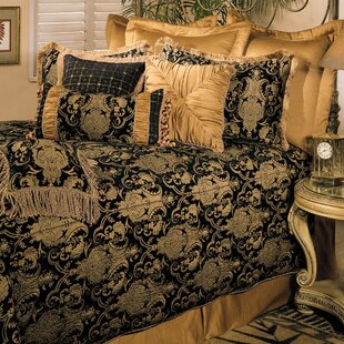 SHERRY KLINE China Art Damask Polyester Modern & Contemporary 6 Piece Comforter Set