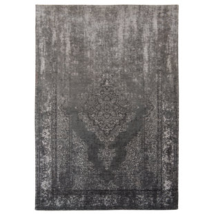 LOUIS DE POORTERE Fading World Cotton Grey Natural Rug