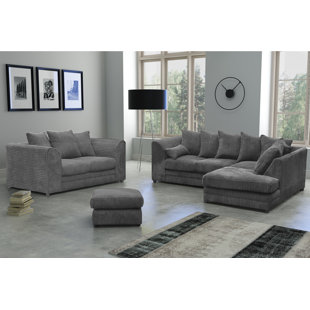 BRAYDEN STUDIO 3-tlg. Couchgarnitur Darcey