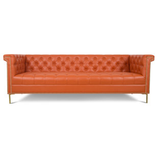 MODSHOP Sinatra 96'' Vegan Leather Sofa