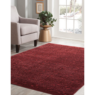 ROSDORF PARK Baxter Handmade Flatweave Red Rug