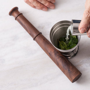 Crafthouse by Fortessa Signature Walnut Wood Cocktail Muddler