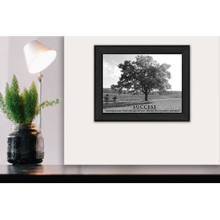 TRENDY DECOR 4U 'Success' Framed Photographic Print