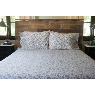 THREAD EXPERIMENT Sateen Paisley Sheet Set