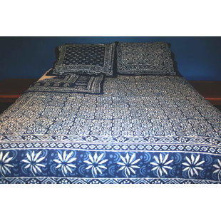 HOMESTEAD J.E.GARMIRIAN AND SON INC Eclectic Cotton Geometric Shapes Duvet Cover Set