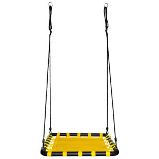 SWINGING MONKEY PRODUCTS Giant Mat Platform Swing Seat with Hooks