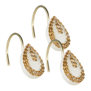 HOUSE OF HAMPTON® Winder Plastic Shower Accessory (Set of 12)