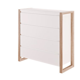 WROUGHT STUDIO Lingo 100cm W 4 - Drawer Chest of Drawers