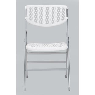 COSCO Ultra Comfort Commercial XL Plastic Folding Chair (Set of 4)