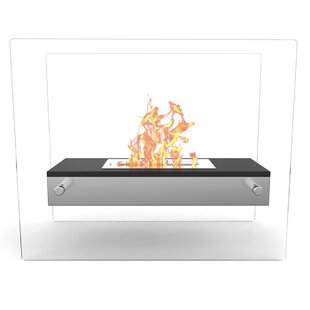 REGAL FLAME Vista Portable Bio Ethanol Tabletop Fireplace