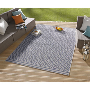 NORTHRUGS Meadow Flatweave Blue Rug