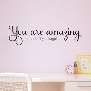 BELVEDERE DESIGNS LLC You Are Amazing Wall Quotes™ Decal
