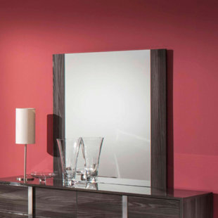 VIG FURNITURE Wood Wall Mirror
