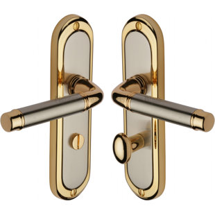 HERITAGE BRASS Türklinken-Set Saturn (Set besteht aus 2)