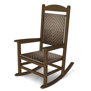 IVY TERRACE Presidential Woven Rocking Chair