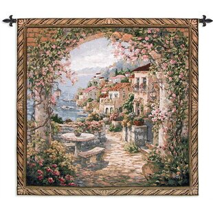 FINE ART TAPESTRIES Cityscape, Landscape, Seascape Seaview II by Yuri Lee Tapestry