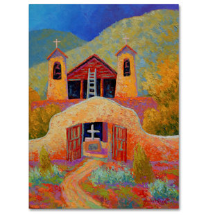 TRADEMARK FINE ART Marion Rose " Chimayo 1 " by Marion Rose Painting Print