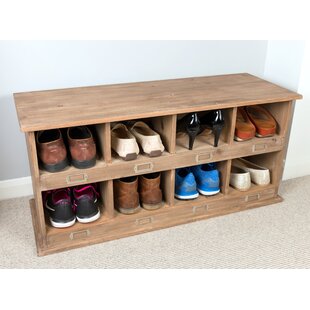 LAUREL FOUNDRY Idell Solid Wood Storage Bench