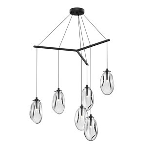 SONNEMAN Liquid 6 - Light Cluster Geometric Pendant