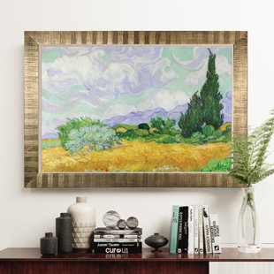 FLEUR DE LIS LIVING " Wheat Field With Cypresses "