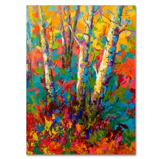 TRADEMARK FINE ART Marion Rose " Autumn II " by Marion Rose Painting Print