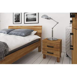 CASTLETON HOME Bingo 2 Drawer Bedside Table