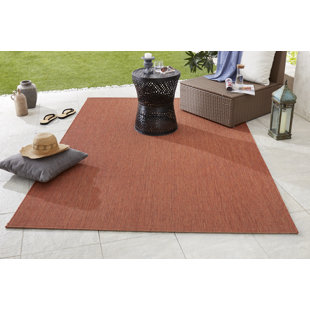 NORTHRUGS Meadow Flatweave Orange Rug