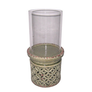 BUNGALOW ROSE Concrete / Cement Tabletop Hurricane