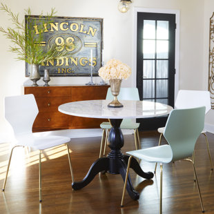 ROSDORF PARK Stephanie 5 - Piece Pedestal Dining Set