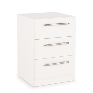 LATITUDE RUN Marquardt 3 Drawer Bedside Table