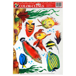 EUREKA CLASSROOM Fish Window Cling