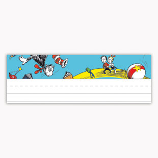 EUREKA CLASSROOM Cat in the Hat Name Tag