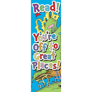 EUREKA CLASSROOM Seuss - Oh The Places You'll Go Bookmark (Set of 36)