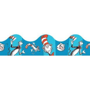 EUREKA CLASSROOM Cat in The Hat Deco Trim Classroom Border