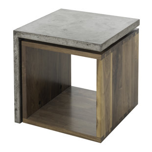 SONDER LIVING Thomas Bina Concrete Top End Table