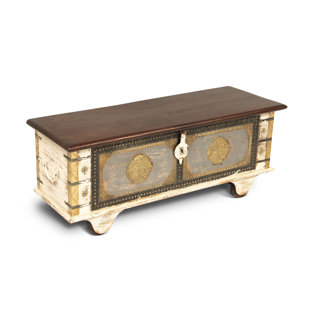 BUNGALOW ROSE Doloris Solid Wood Accent Trunk