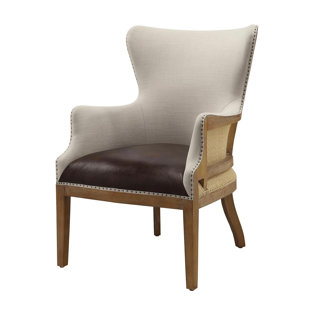 HOME BY SEAN & CATHERINE LOWE York 26" Wide Wingback Chair