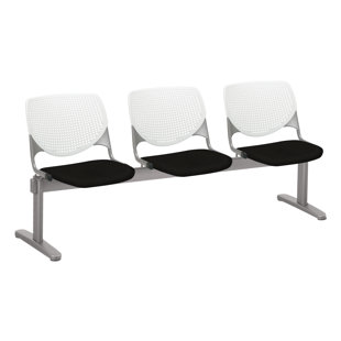 KFI STUDIOS Kool 71" W Seat Tandem Seating with Metal Frame