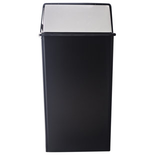 WITT Monarch Steel Swing Top Trash Can