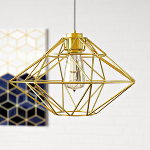 WROUGHT STUDIO 1 - Light Geometric Pendant
