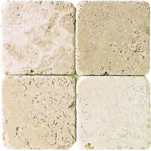 ITONA TILE Georgia 4" x 4" Travertine Wall & Floor Tile