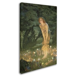 TRADEMARK FINE ART " Midsummer Eve " by Edward Robert Hughes