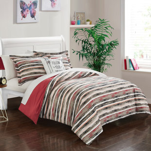 HARRIET BEE Heriberto Microfiber Duvet Cover Set