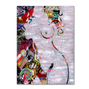 TRADEMARK FINE ART 'Nude' Graphic Art Print on Wrapped Canvas