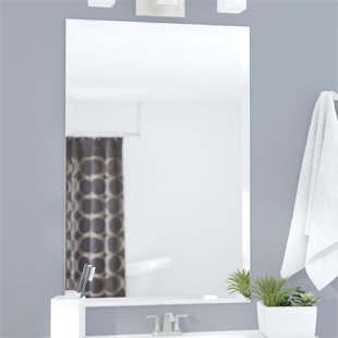 ZIPCODE DESIGN™ Argent Flat Wall Mirror