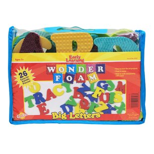 CHENILLE KRAFT COMPANY Wonderfoam Big Letters