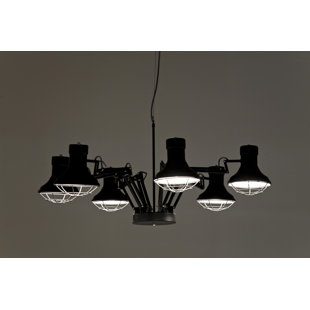 KARE DESIGN Spider 6-Light Shaded Chandelier