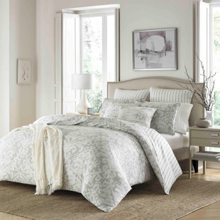 STONE COTTAGE BEDDING Camden Standard Cotton Reversible Modern & Contemporary 3 Piece Comforter Set
