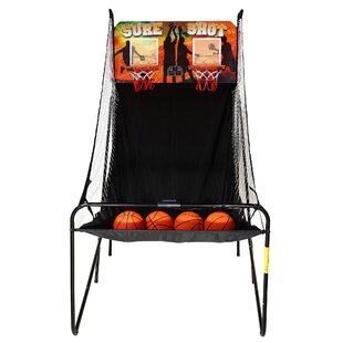 HATHAWAY GAMES Sure Shot Dual Electronic Basketball Arcade Game