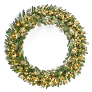 STEELSIDE™ Carolina Faux Lighted 60'' Wreath